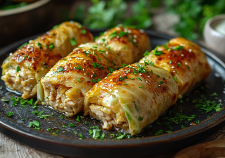 Обалденная закуска из пекинки и куриной грудки! Сочные хрустящие рулетики на сковороде — вкуснее и проще голубцов
