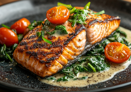 Нежная рыбка для особых случаев: готовлю семгу под сливочным соусом — гармония вкусов на тарелке