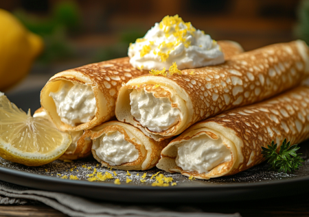 Влюбилась в это сочетание и готовлю каждые выходные: блины с лимонным кремом