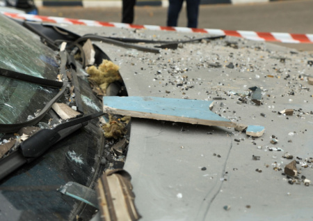 В Обнинске во дворе дома нашли БПЛА