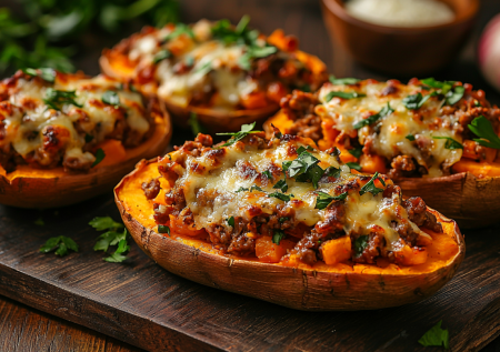 Подсели на батат всей семьей — запеканка в корейском стиле к ужину за час