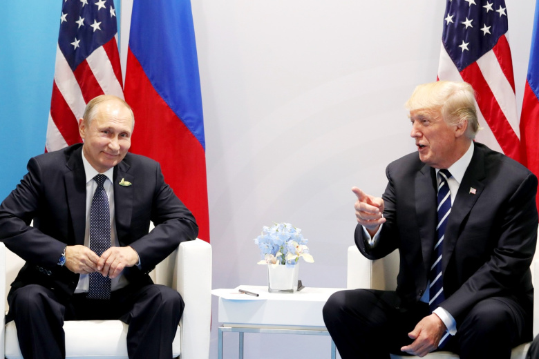 Владимир Путин, Дональд Трамп