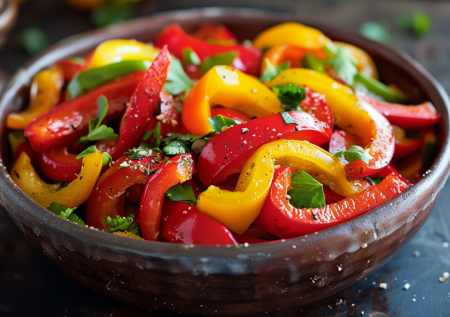Грузинская закуска из болгарского перца — вкуснее любых салатов! Маринованный перец быстрого приготовления