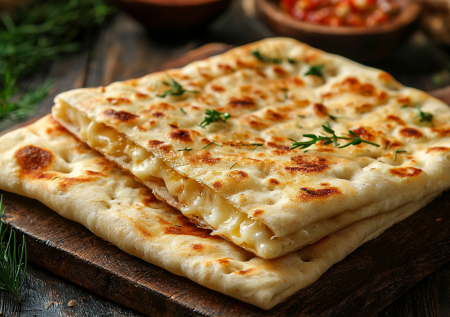 Гезлеме по-стамбульски: немного творога, 10 минут времени — и нежные лепешки уже на столе