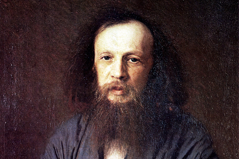 Портрет Дмитрия Менделеева, написанный Иваном Крамским, 1878 год