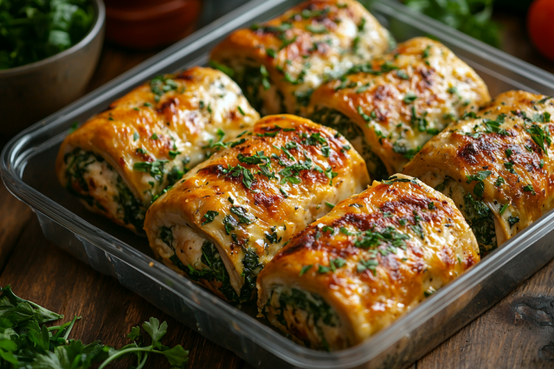 Куриные рулетики