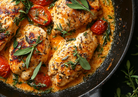 Подсели всей семьей на такую курочку — готовлю в особом соусе для нежности. Рецепт быстрого ужина