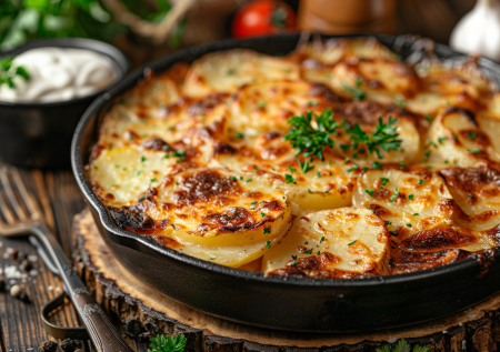 Невероятно вкусная картофельная запеканка с фаршем и сыром — готовим быстро