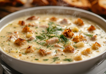 Самый вкусный сырный суп с копченой курицей: без возни и долгой варки бульона — простой до безобразия, но все хотят добавки