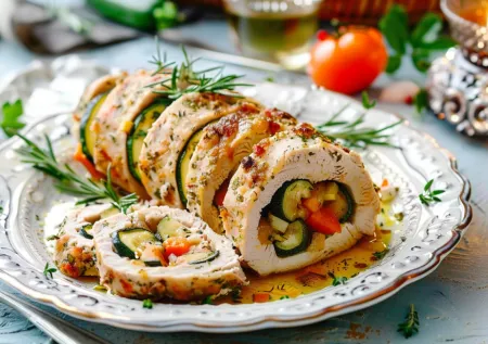 Простой рецепт, который станет вашим фаворитом: идеальный рулет из индейки