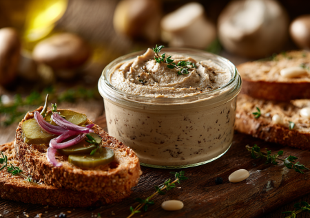 Паштет из фасоли и грибов — вкуснее мясного и в два раза полезнее и проще