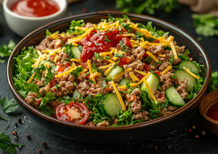 Котлеты больше не жарю, делаю из фарша салат: так сытно, что семья наедается до отвала