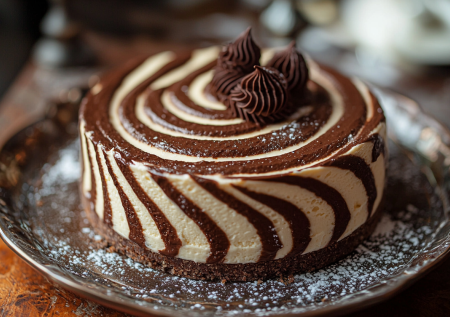 Творожная «Зебра» без муки: простой рецепт, даже духовка не понадобится