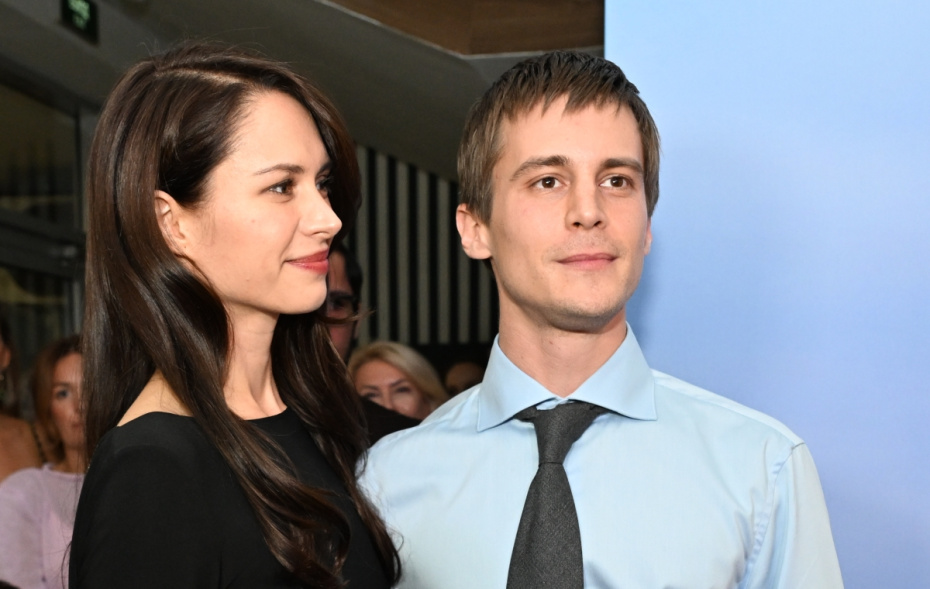 Диана Пожарская и Иван Янковский на премьере сериала «Москва слезам не верит. Все только начинается»