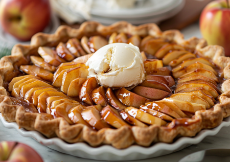 Забудьте о сухости: секрет идеального яблочного пирога