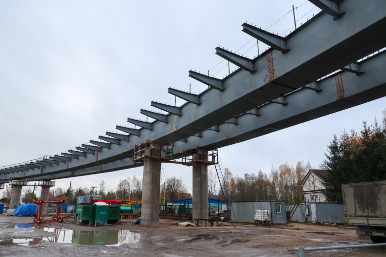 Строительство магистрали М-32 в Санкт-Петербурге