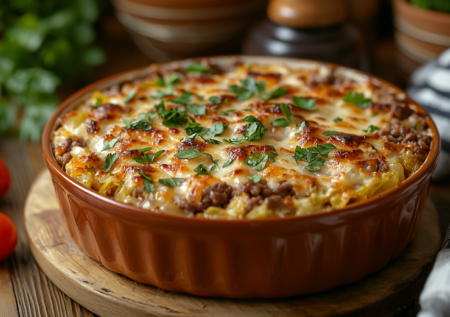 Ленивый ужин. Полкочана капусты, фарш и немного сливок — готовлю запеканку по-фински. Очень просто и вкусно