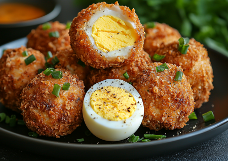 Зразы «Ласточкино гнездо» — быстро, сытно и все довольны! Куриные шарики с яйцом — ленивый ужин