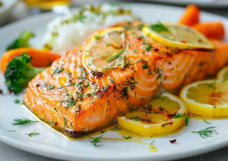 Горбуша в лимонном соусе — ужин, который не требует усилий