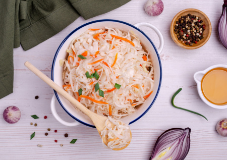 Секрет идеальной маринованной капусты: золотистая и бесподобно вкусная