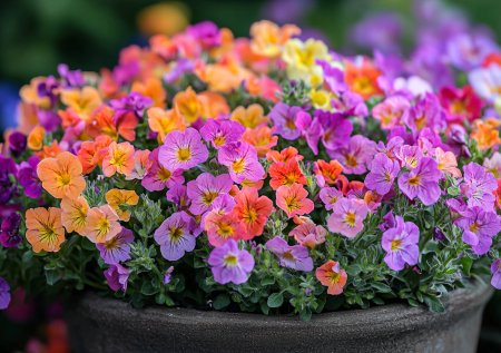 Сажаешь — и вырастают кустики, усыпанные двугубыми цветками-огоньками: цветут все лето без перерыва