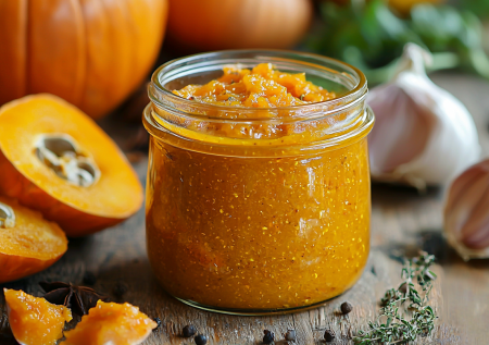 Вкуснее аджики и готовить проще! Аппетитный тыквенный кетчуп по-домашнему. Вкуснятина к мясу и на хлебушек