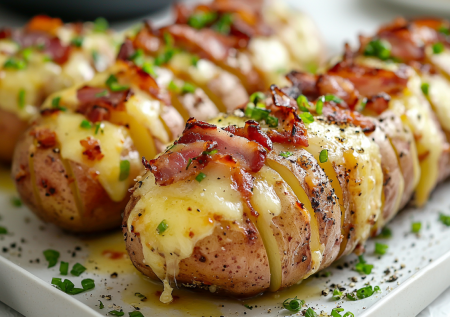 Хрустящий картофель  по-шведски — простой и вкусный ужин. Из простых продуктов, а как вкусно