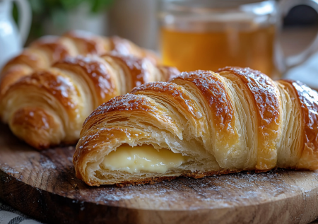 Химозные круассаны теперь не покупаю: нашла рецепт обалденных творожных рогаликов — пачка творога и 10 минут на замес