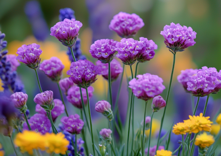 Превратила пакет семян в лиловый ковер, который не боится морозов и засухи! Посадите в ноябре и забудьте до мая