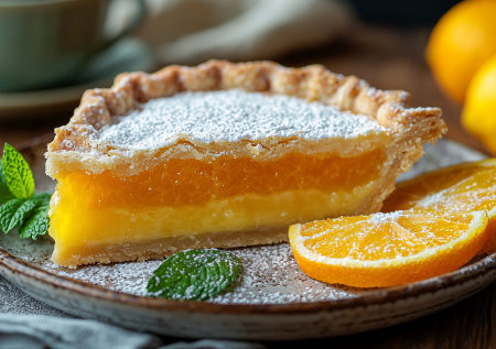Вместо надоевшей шарлотки: готовим французский цитрусовый пирог —  вас покорит вкуснейшая начинка и простые продукты