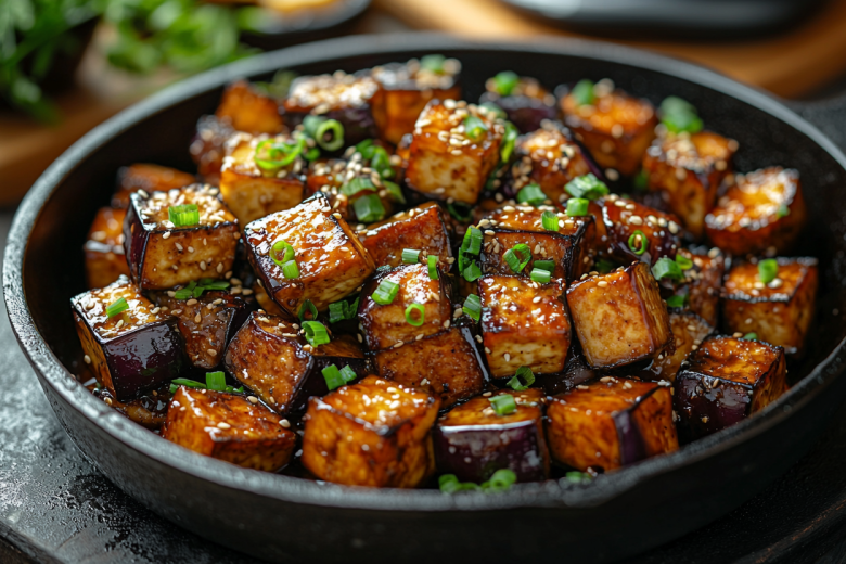 Баклажаны с тофу