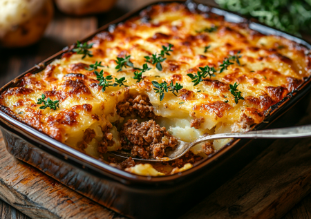 Муж стал любить сильнее: рецепт картофельной запеканки с фаршем