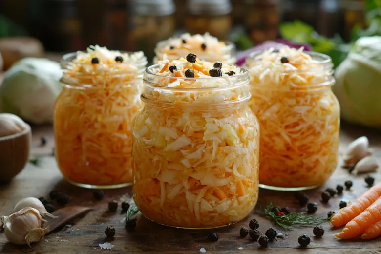 Квашеная капуста с морковью