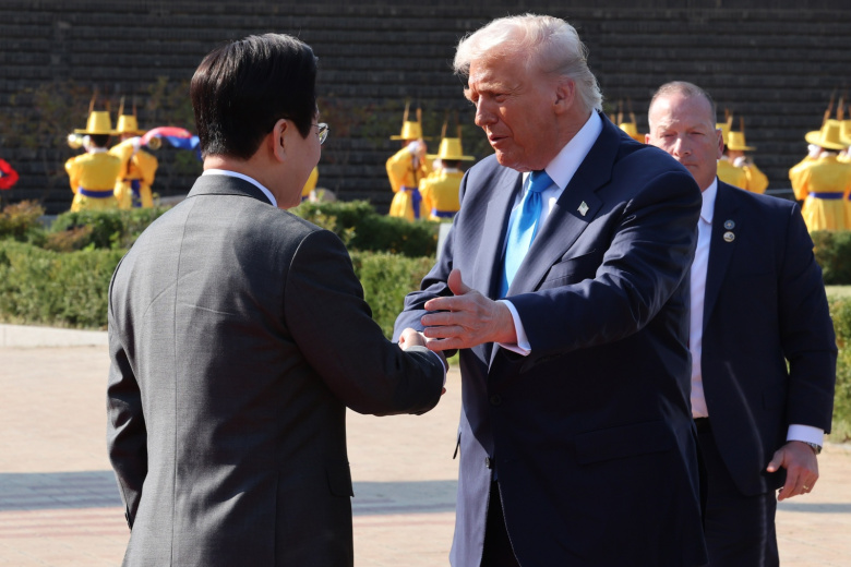 Дональд Трамп и Ли Чжэ Мён