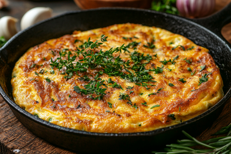 Рецепт пышного омлета