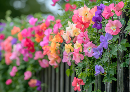 Из маленького семечка — живая изгородь всех цветов радуги! Многолетник-сказка для красивого сада