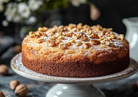 Лучший кекс за 30 минут — с орехами, какао и волшебным ароматом