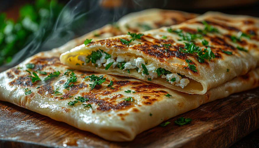 Как приготовить настоящие турецкие лепешки гезлеме