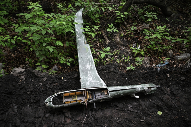 Сбитый российскими военнослужащими украинский БПЛА