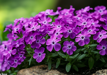 Ярко-лиловые цветы вызывают восхищение с первых секунд: с этим многолетником никаких хлопот — само очарование