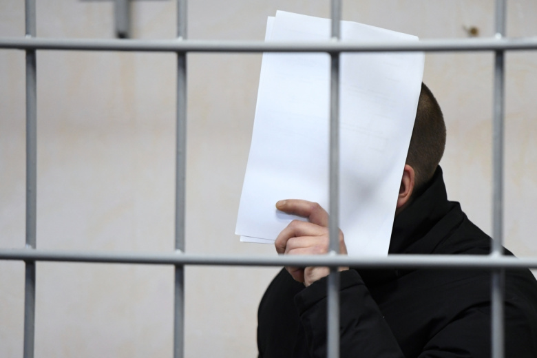 Радик Тагиров во время избрания меры пресечения в Советском районном суде в Казани