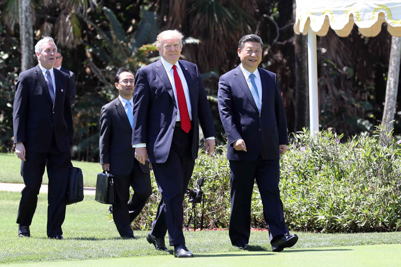 Дональд Трамп и Си Цзиньпин