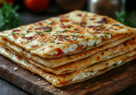 Ленивый завтрак. Беру творог и томаты — через 5 минут обалденные лепешки готовы. Вкуснятина без тонны масла и жира