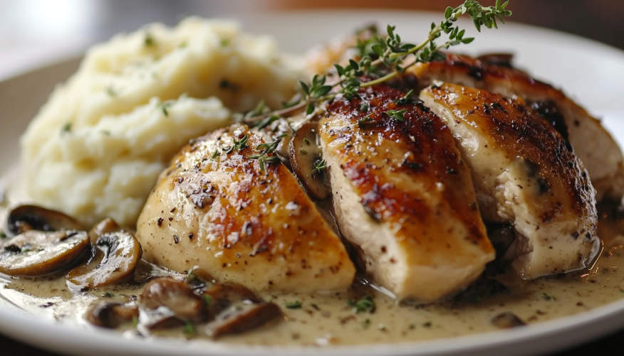 Рецепт курицы в духовке в медово-горчичном маринаде