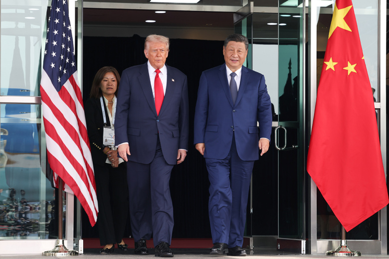 Дональд Трамп и Си Цзиньпин