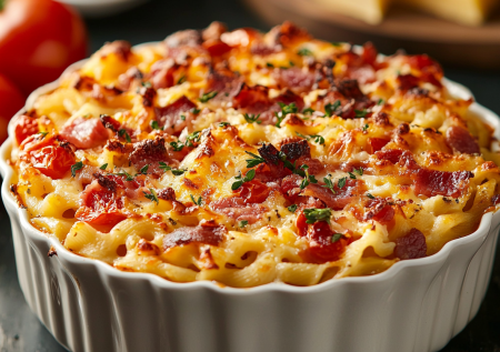 Готовлю ужин из ничего — макароны, сыр, помидоры. Обалденный кекс на ужин без возни и танцев с бубном