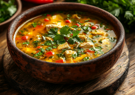 Эту вкуснятину ела в ресторанчике Тбилиси. Чихиртма — нежная курочка в бесподобном соусе