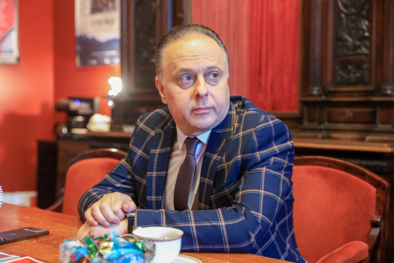 Директор Государственного академического театра имени Евгения Вахтангова Кирилл Крок