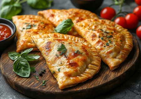 Сочные чебуреки с необычной начинкой — рецепт с базиликом