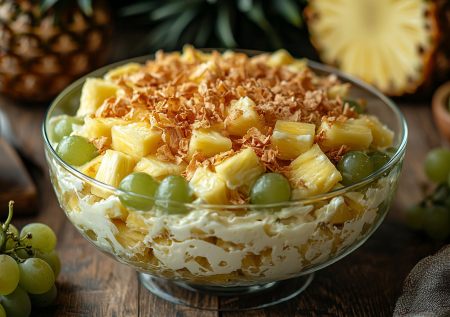 Салат «Французский цыган»: взрыв вкуса от сочетания фруктов и чесночной заправки